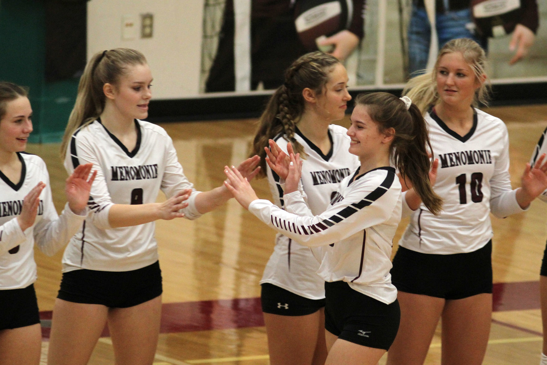 Medford at Menomonie volleyball 10-10-19